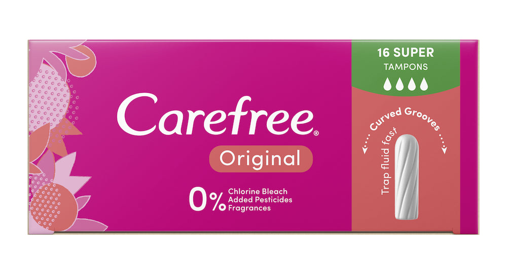 Carefree Tampons Super 16