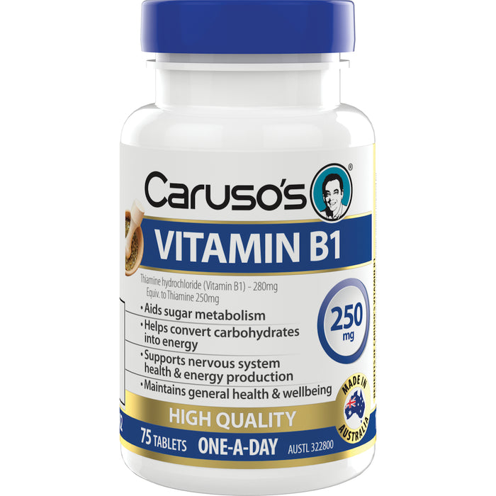 Caruso's B1 250mg 75 Tablets