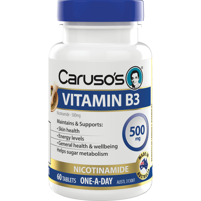 Caruso's B3 500mg 60 Tablets