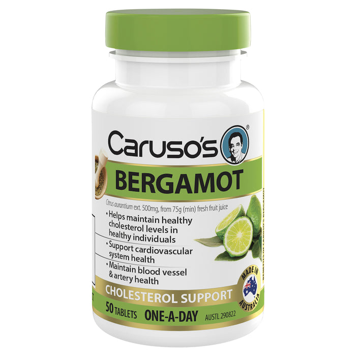 Caruso's Bergamot Tablets 50