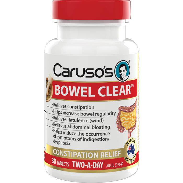 Caruso's Bowel Clear Tablets 30