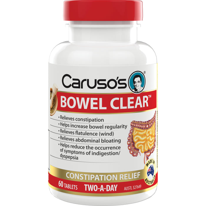 Caruso's Bowel Clear Tablets 60