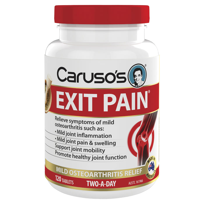 Caruso's Exit Pain Tablets 120