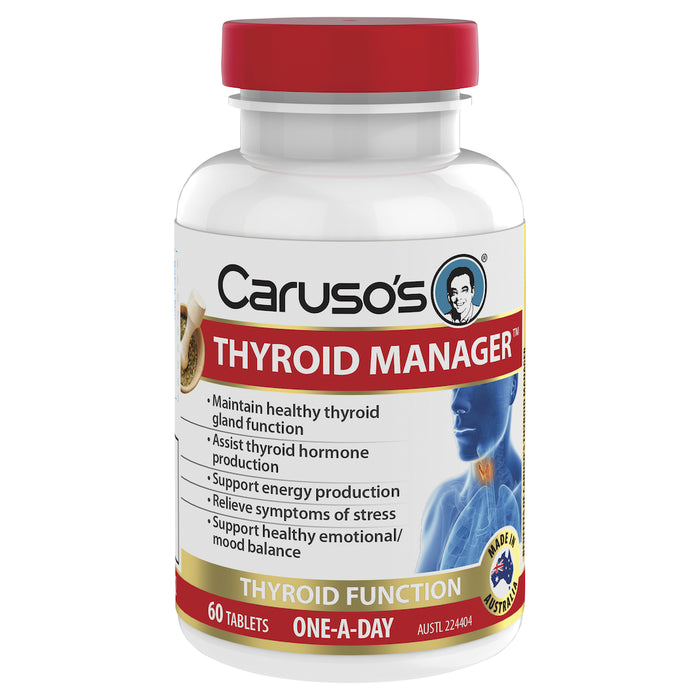 Caruso's Thyroid Manager Tablets 60