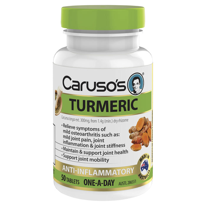 Caruso's Turmeric Tablets 50