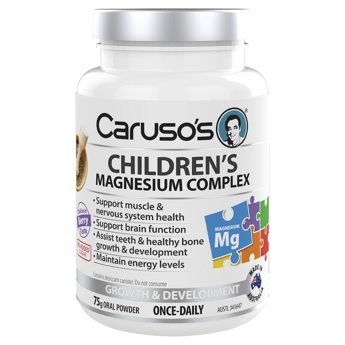 Carusos Children's Magnesium Complex 75g Oral Powder