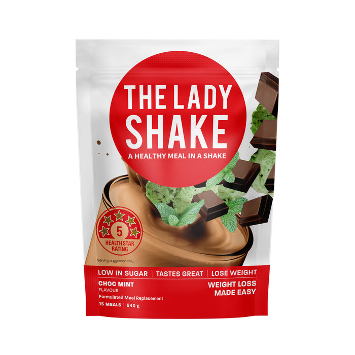 The Lady Shake Chocolate Mint 840g.