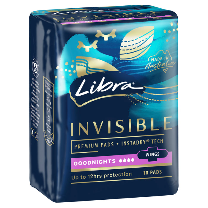 Libra Pad Invis Goodnights 10 x6.