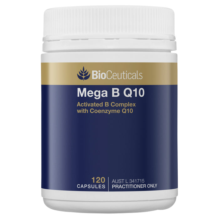 Bioceuticals Mega B Q10 120 Soft Capsules