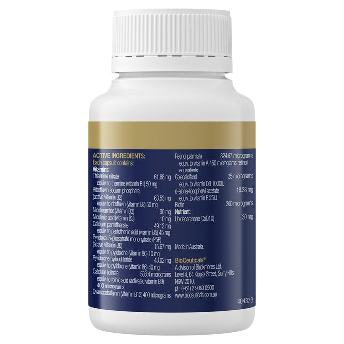 Bioceuticals Mega B Q10 60 Soft Capsules