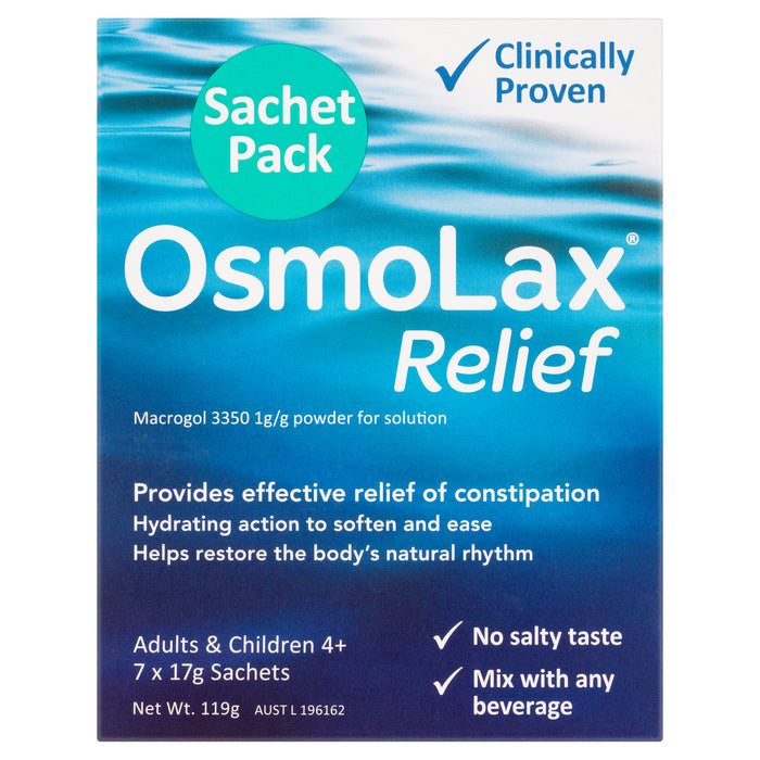 Osmolax Relief Travel Pacl 7x17g.