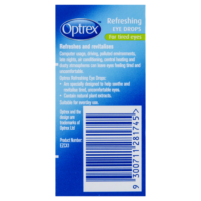 Optrex Eye Drops Refresh 10ml
