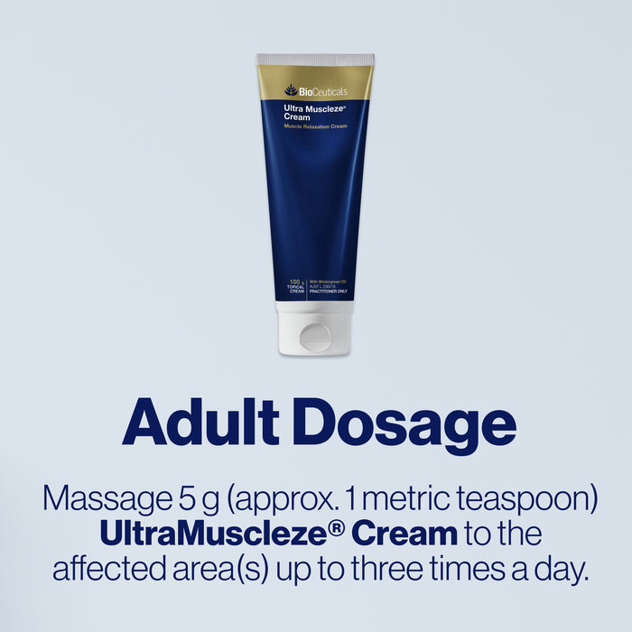 Bioceuticals Ultra Muscleze Cream 100g Tube