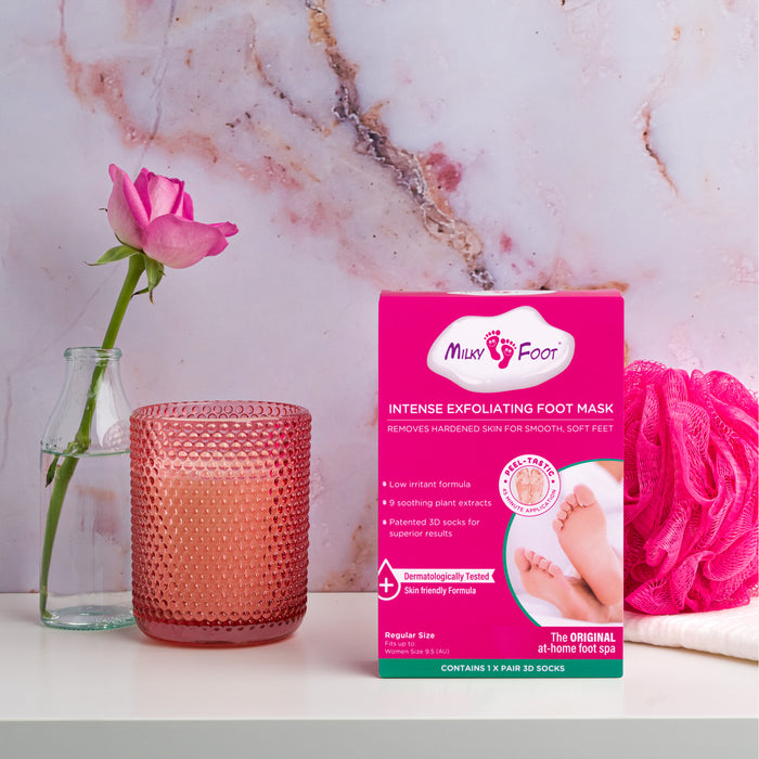 Milky Foot Exfoliating Foot Pad Regular.