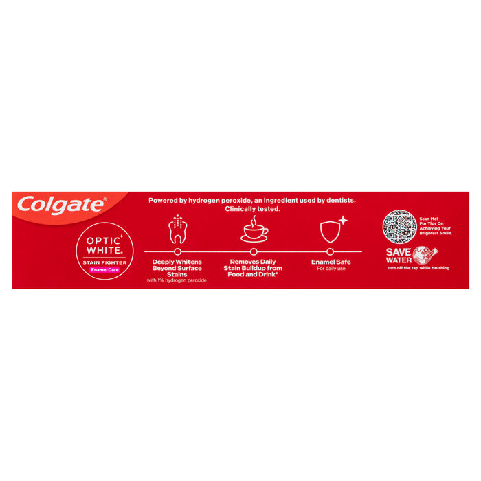 Colgate Toothpaste Optic White Enamel 140g