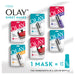 Olay Luminous Niacinamide + Hyaluronic Mask 1 Piece.