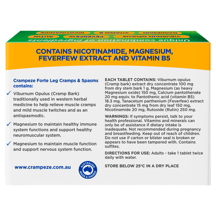 Lacorium Crampeze Night Cramps Forte 30 Capsules