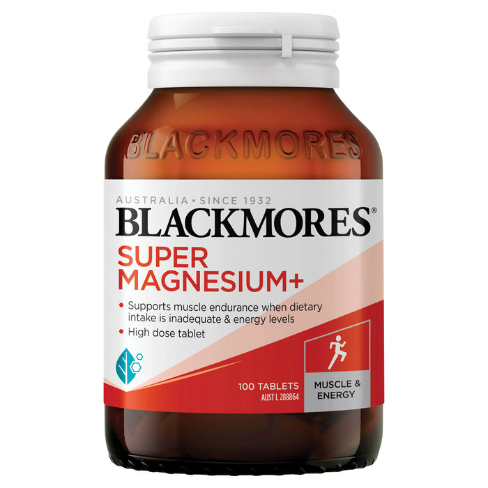 Blackmores Super Magnesium Plus 100 Tablets