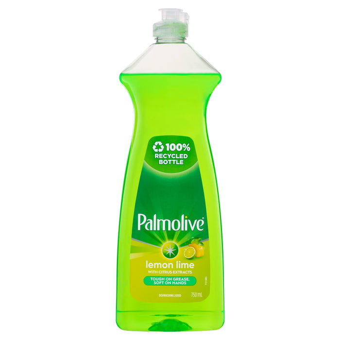 Palmolive Dishwashing Liquid Lemon Lime 750mL.