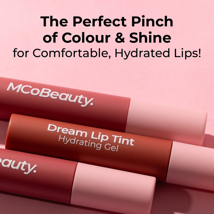 MCo Beauty Dream Lip Tint Hydrating Gel Nude Mauve