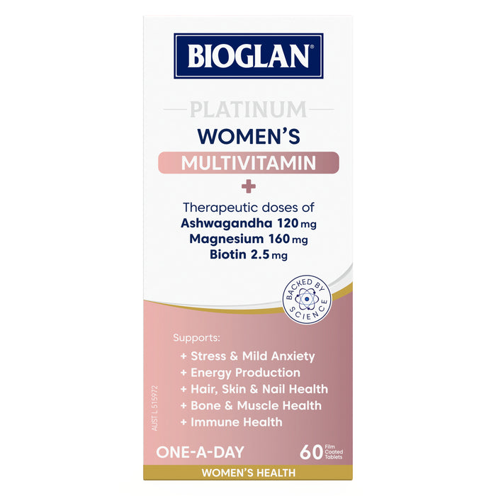 Bioglan Platinum Women's Multivitamin 60Tablets