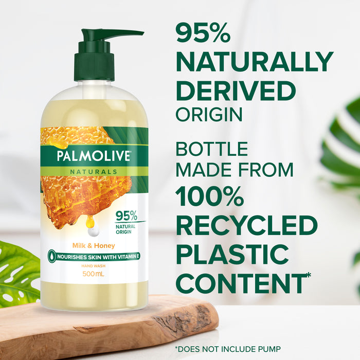 Palmolive Naturals Softwash Hand Wash Milk & Honey 500ml