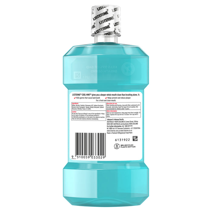 Listerine Mouthwash Cool Mint 250mL