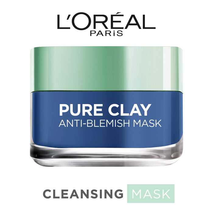 L'Oreal Clay Blue Mask Anti Blemish