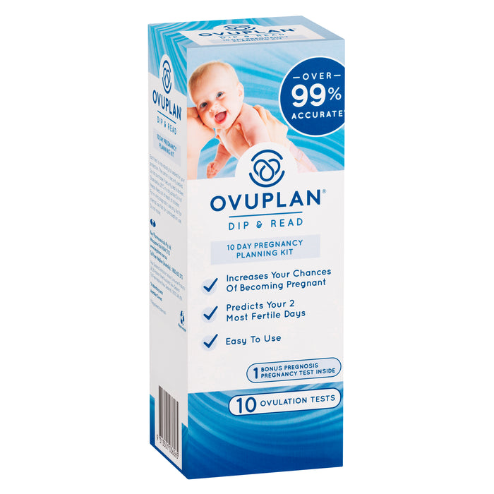 Ovuplan 10 Day Pregnancy Planning Kit 10 Tests.