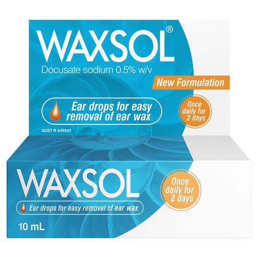 Waxsol Ear Drops 10ml.