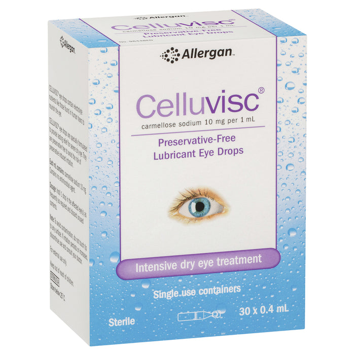 Celluvisc Eye Drops 0.4ml x 30