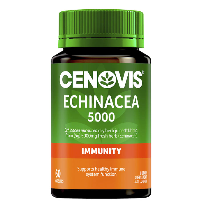 Cenovis Echinacea 5000mg 60 Capsules