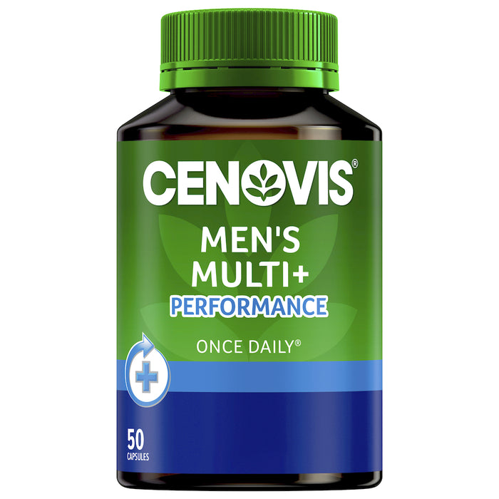 Cenovis Men’s Multi Plus Performance 50 Capsules