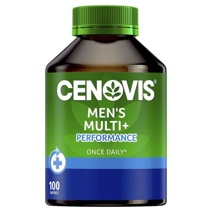 Cenovis Once Daily Men’s Multi + Performance Value Pack 100 Capsules