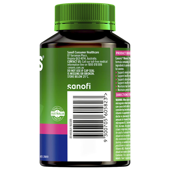 Cenovis Once Daily Women’s Multi 50 Capsules