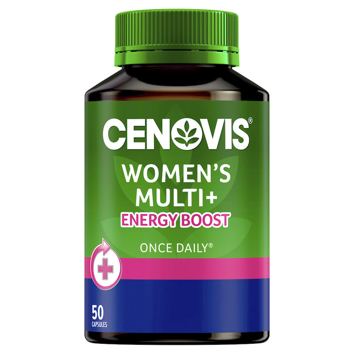 Cenovis Once Daily Women’s Multi + Energy Boost 50 Capsules