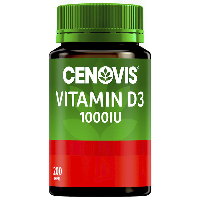 Cenovis Vitamin D3 1000IU 200 Tablets