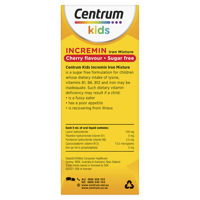 Centrum Kids Incremin Iron 200ml