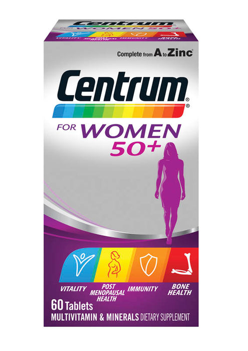 Centrum For Women 50+ Tablets 60