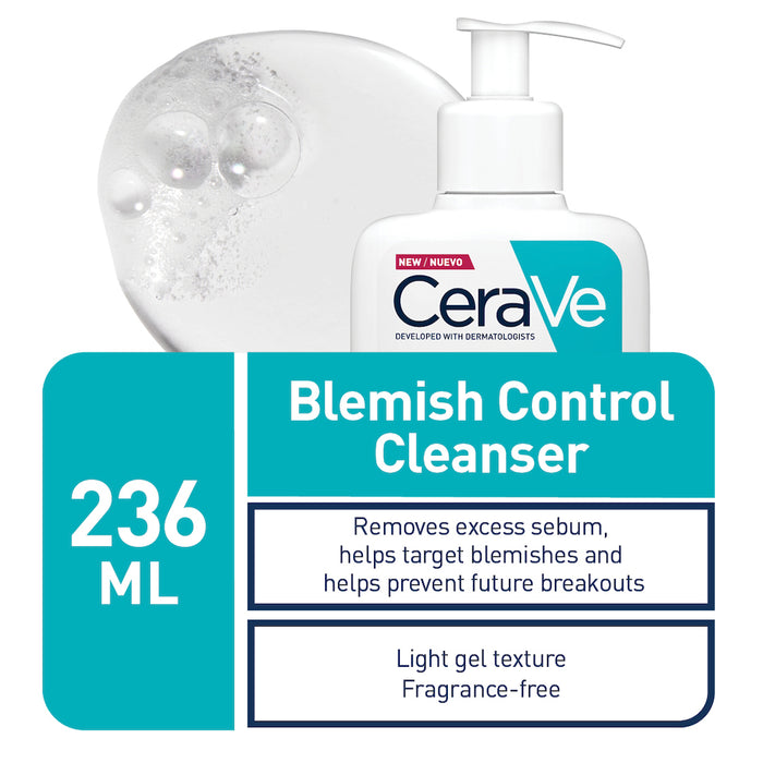 CeraVe Acne Blemish Control Cleanser 236mL