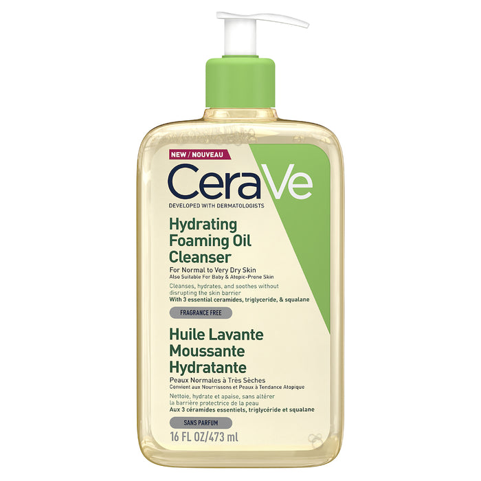 CeraVe Hydrating Foaming Oil Cleanser  473ml