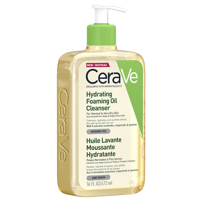 CeraVe Hydrating Foaming Oil Cleanser  473ml