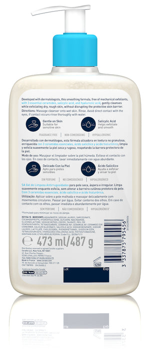 CeraVe SA Smoothing Cleanser 473ml