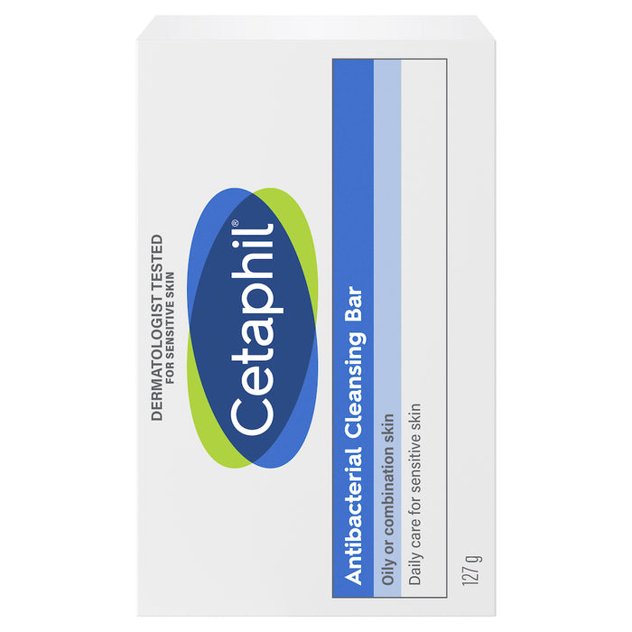 Cetaphil Antibacterial Cleansing Bar 127g