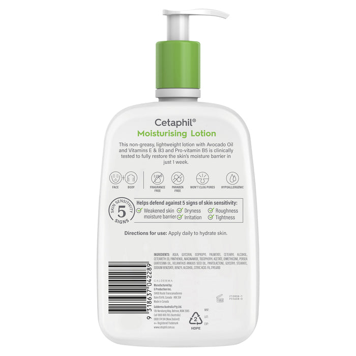 Cetaphil Moisturising Lotion 1 Litre