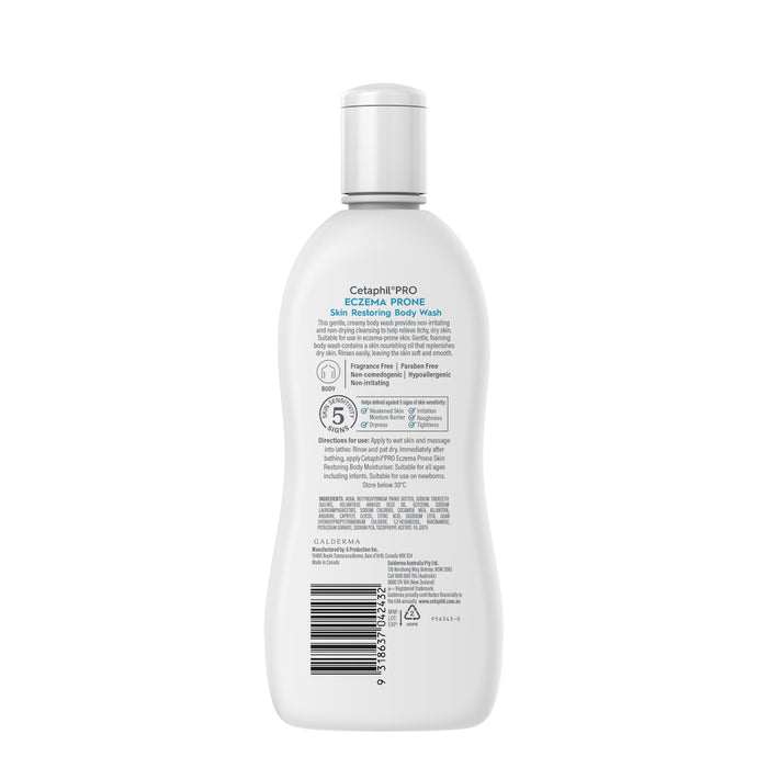 Cetaphil Pro Eczema Prone Body Wash 295ml