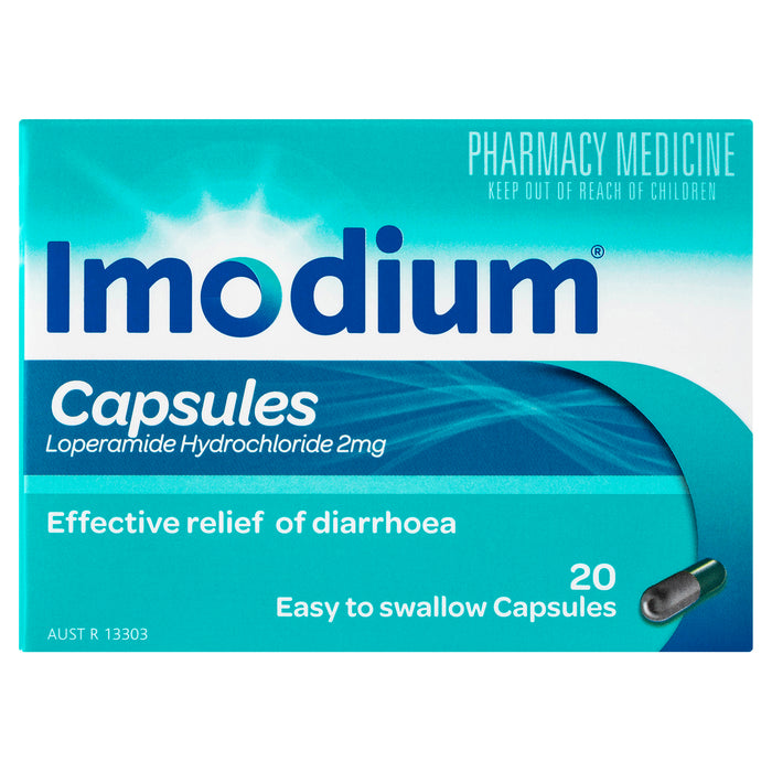 Imodium Capsules 2mg 20.