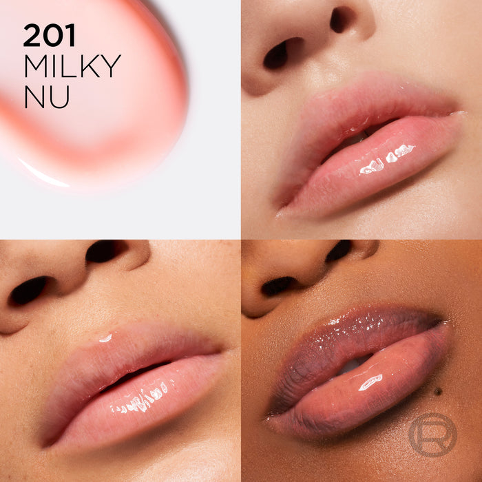 LÓreal Plump Ambition Hyaluron Lip Oil 201 Milky Nu