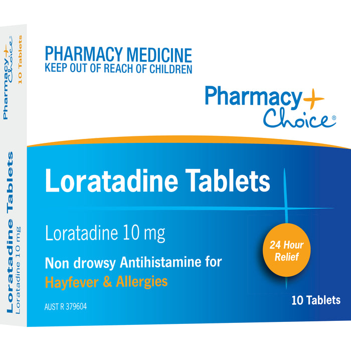 Pharmacy Choice Loratadine 10 Tablets