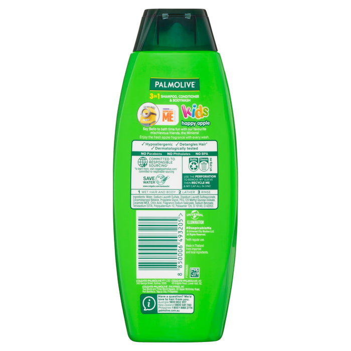 Palmolive 3in1 Kids Shower Gel Happy Apple 350ml